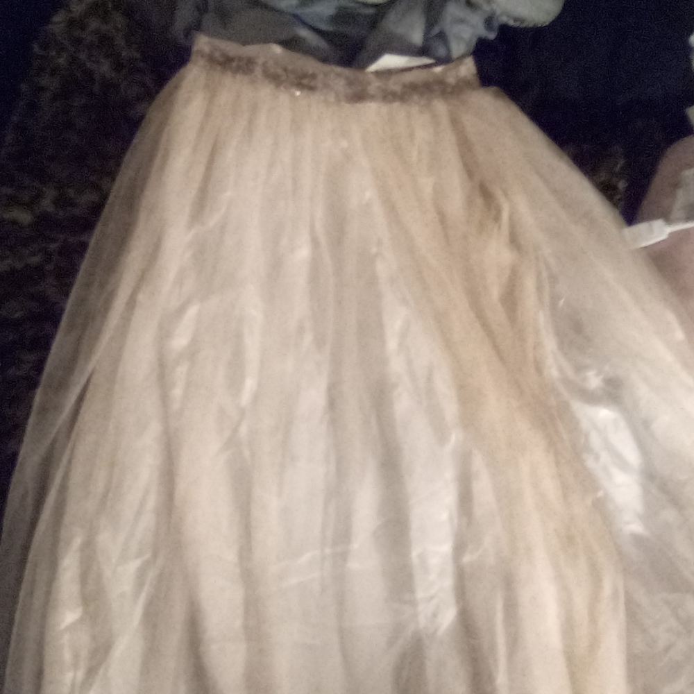 Top and skirt